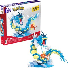 Mega Construx - Pokemon Gyarados & Magikarp - 411 Piece Set