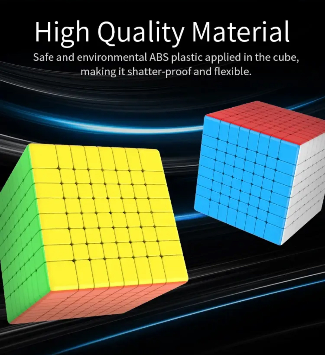 Rubiks Mei Long MoYu 8 WCA 8x8x8 Speedcube Stickerless