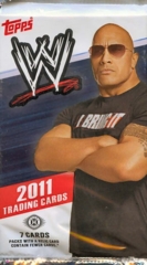 2011WWE TOPPS WRESTLING TRADING CARD HOBBY PACK