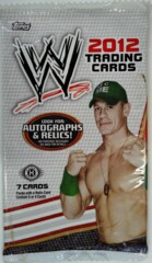 2012 TOPPS WWE WRESTLING TRADING CARDS HOBBY PACK