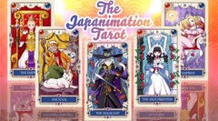 Japanese Anime Tarot Deck Large w/Guidebook Luna Factory
