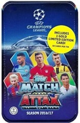 2016-17 TOPPS UEFA CHAMPION LEAUGE SOCCER MATCH ATTAX MEGA TIN