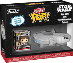 Funko Pop! Bitty Pop Rides: Star Wars - Han Solo w/Millennium Falcon