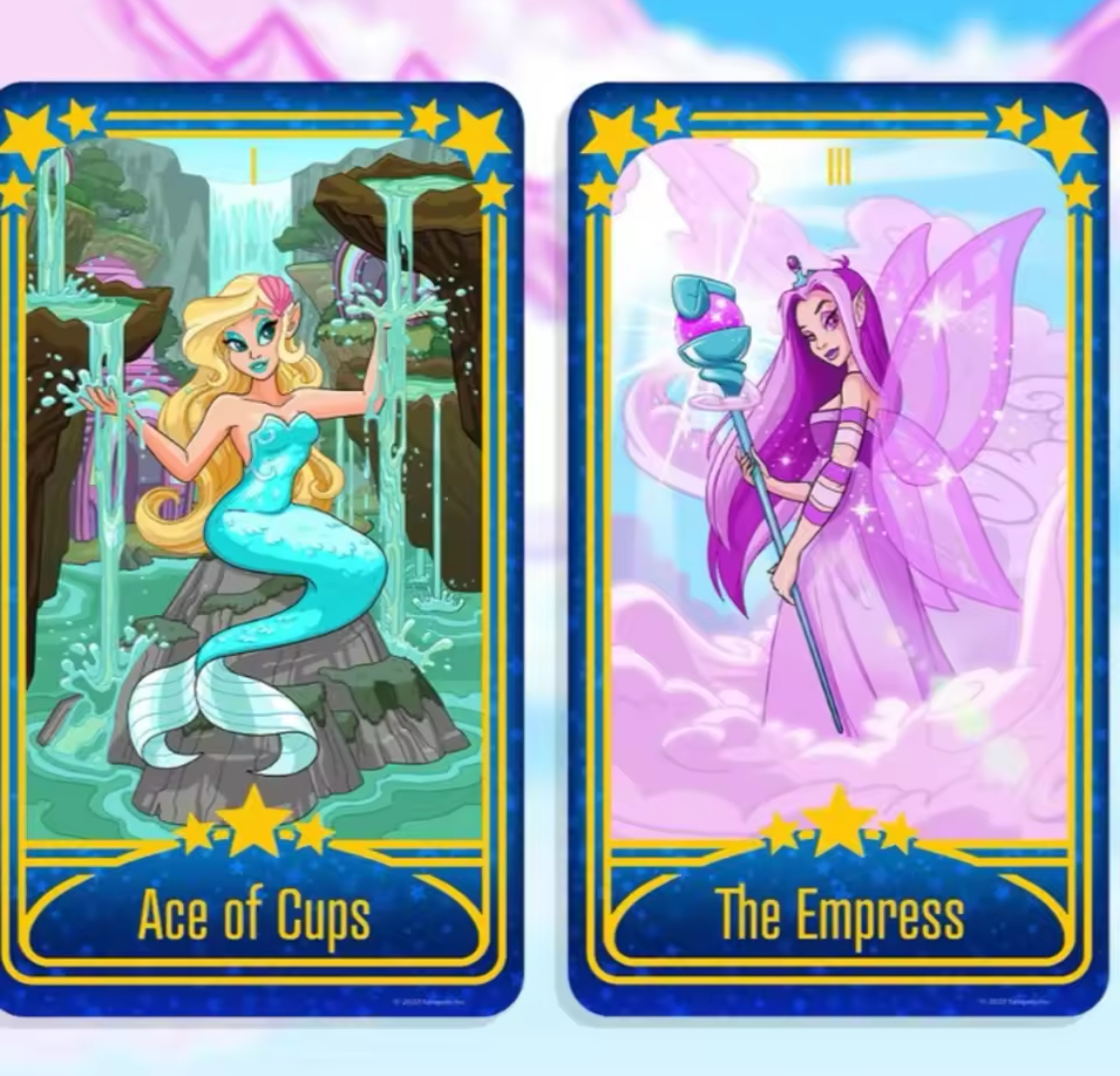 Neopets Tarot Deck Faerie Edition