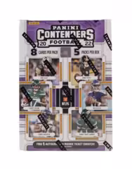 2023 Panini Contenders NFL Football Trading Cards Baster Box (1 Auto or Rookie Swatch 5 Packs x 8 Cards Ea)