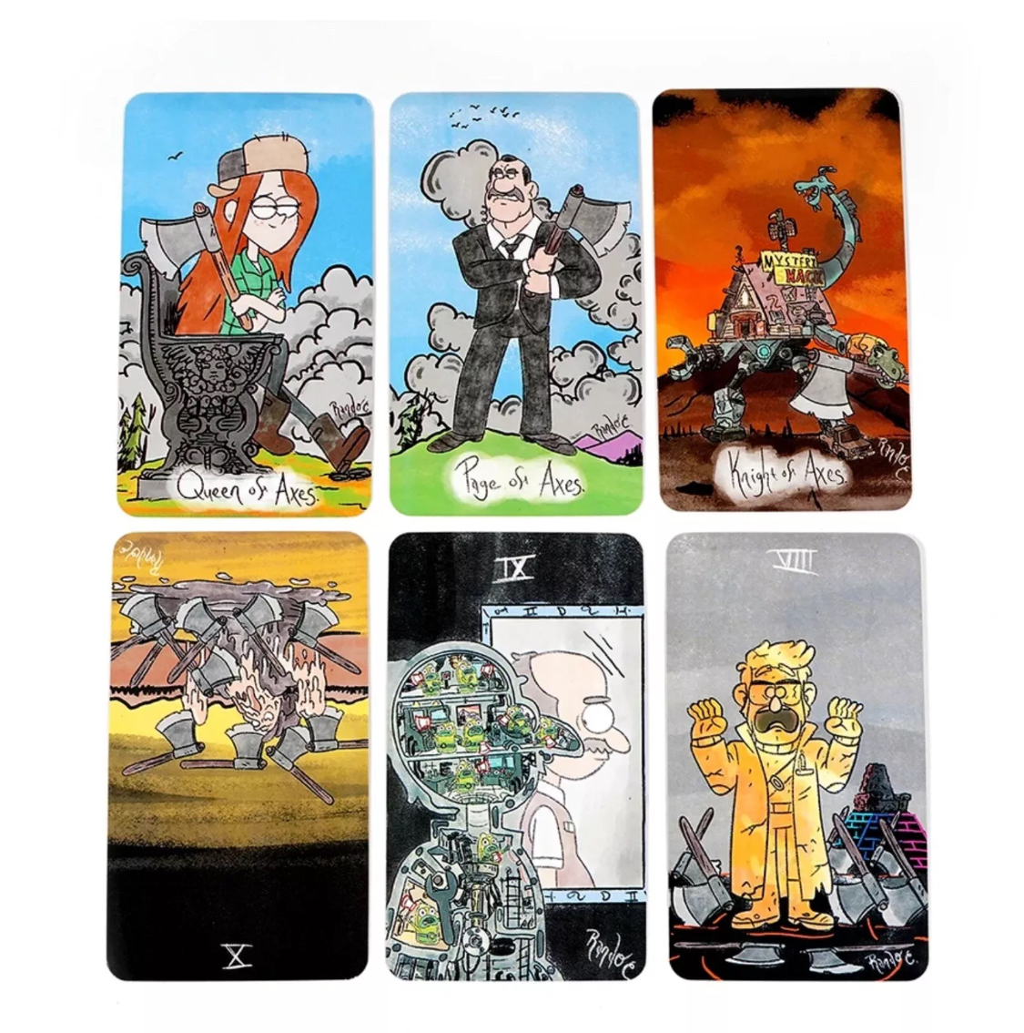 Gravity Falls the Mystery Tarot Deck