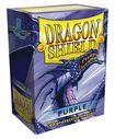Dragon Shield Purple Protective Standard Card Sleeves in Deck Box (100 ct)