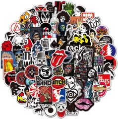 VInyl Stickers Singles: Rock and Roll Mix