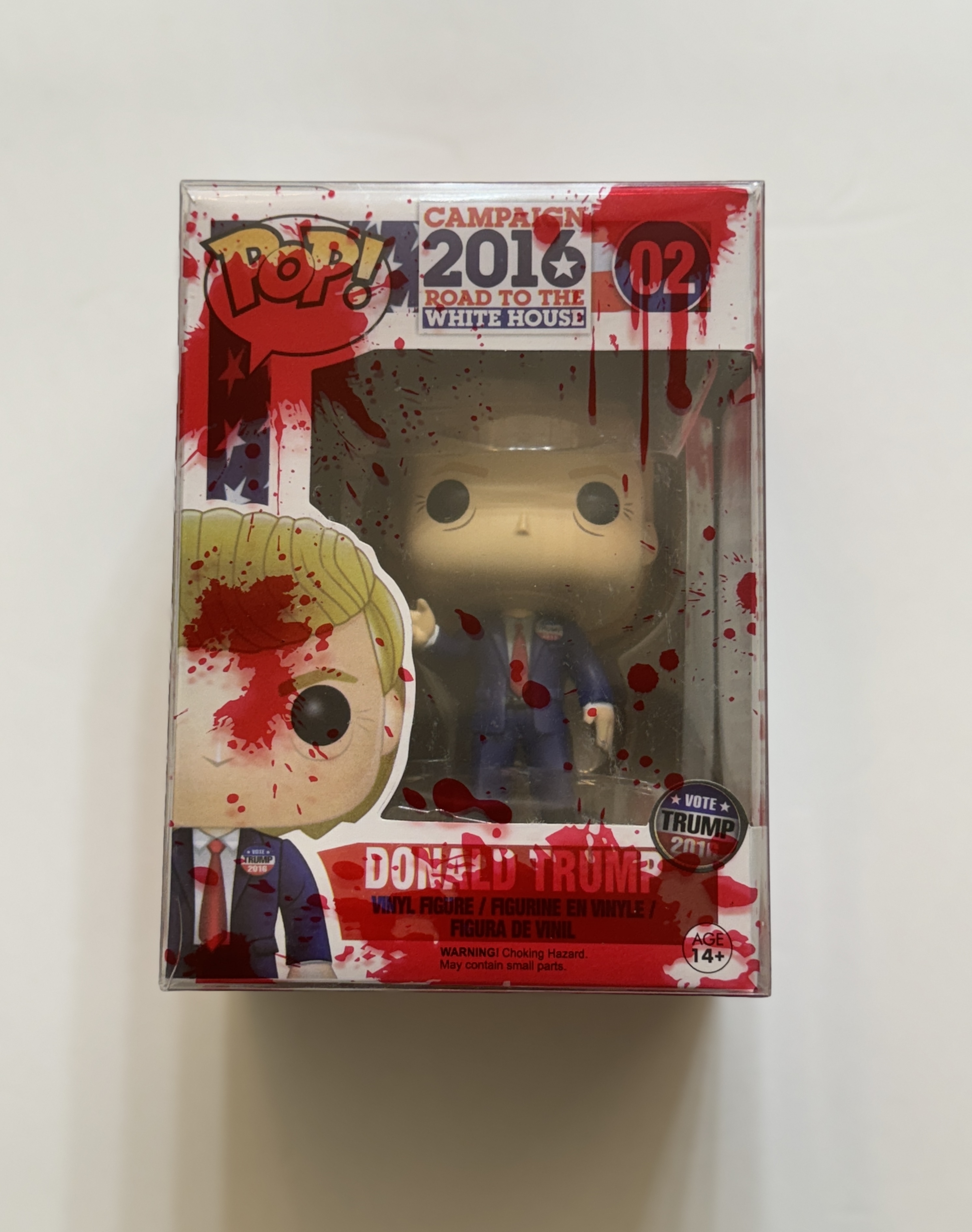 Funko Pop! Donald Trump (Bloody Custom)