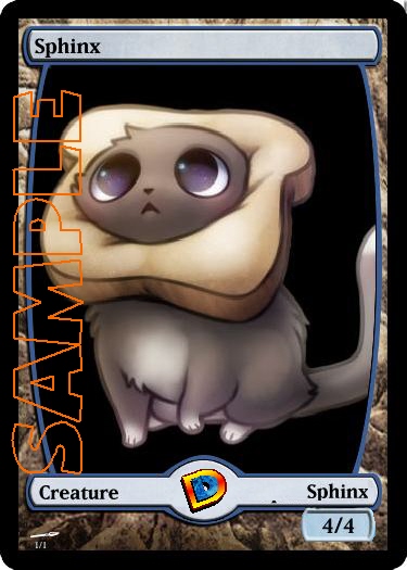 Sphinx Token – Custom: InBread Cat