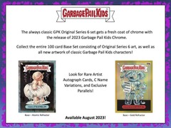 2023 Topps Garbage Pail Kids Chrome 1986 Original Series 6 Blaster Box (6 Packs)