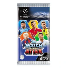 2016/17 Topps Match Attax UEFA Champion League Soccer TCG Booster Pack (6 Cards)