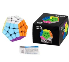 Mei Long MoYu MM 12x5x3 Magnetic Stickerless MegaMinx 12-Sided Rubik Cube Dodecahedron Star