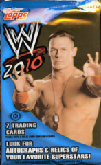 2010 WWE TOPPS WRESTLING TRADING CARDS HOBBY PACK