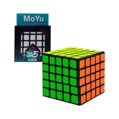 Rubik's Mei Long MoYu 5 WCA 5x5x5 Speedcube Classic Black Professor