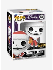 Funko Pop! Disney: The Nightmare Before Christmas: Santa Jack 1530 - Hot Topic Exclusive