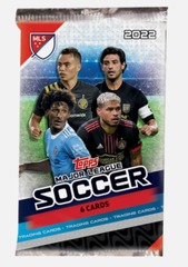 2022 Topps MLS Soccer Trading Cards Blaster Pack (6 Cards)