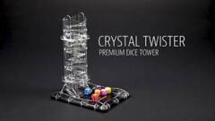 Crystal Twister - Premium Dice Tower