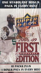 2008-09 Upper Deck First Edition Basketball Blaster Box