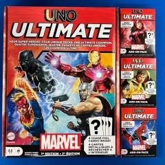 UNO Ultimate - Bundle - Core Game & ADD-ONS - Dr. Strange, Scarlet Witch, Spider-Man