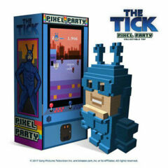 The Tick Pixel Party 16-Bit Style Action Figure Cartoon