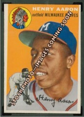 Hank Aaron - 1954 Topps - Rookie Card - Excelient Condtion