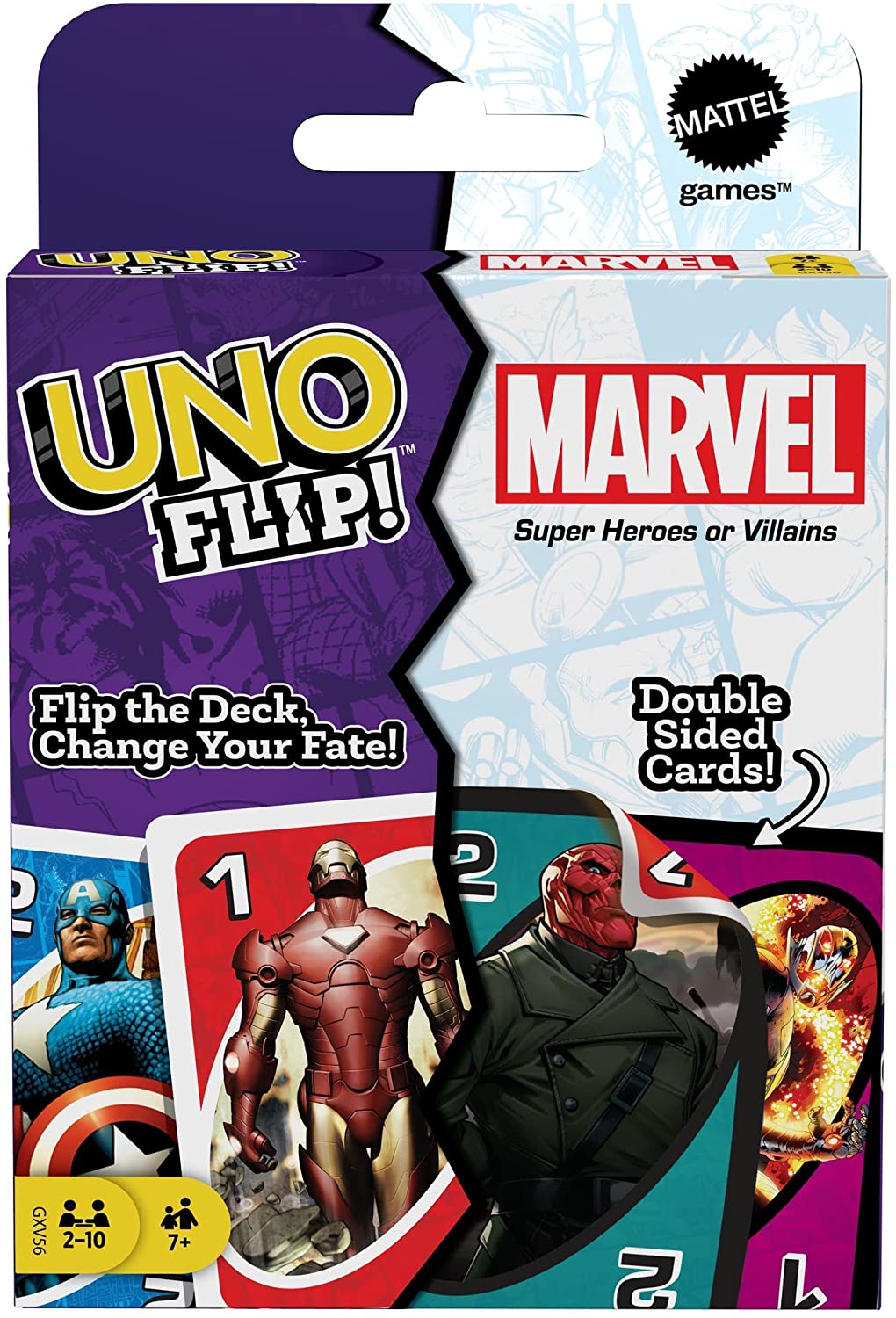 UNO - Flip - Marvel