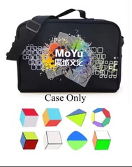 Rubik’s Cube Speed Cubing Travel Soft Case Mei Long MoYu Shoulder Bag - Holds 12