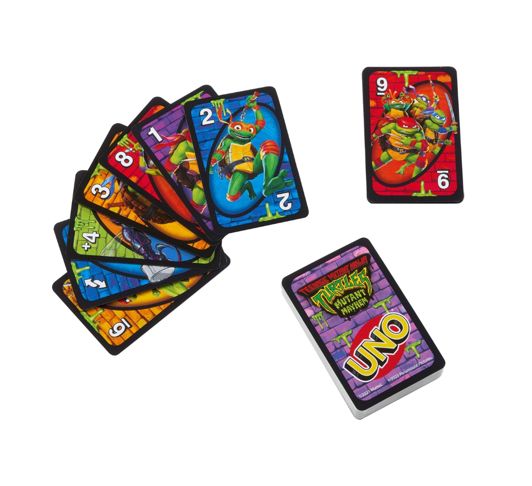 Uno -.Teenage Mutant Ninja Turtles Mutant Mayhem