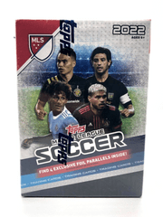 2022 MLS Topps Trading Card BLASTER Box