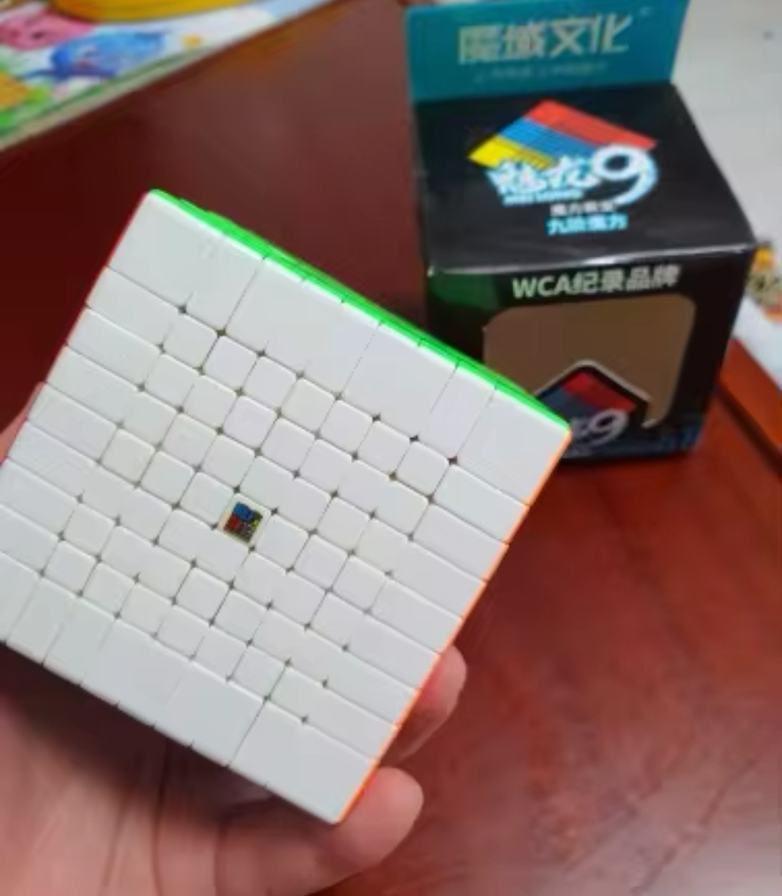 Rubiks Mei Long MoYu 9 WCA 9x9x9 Speedcube Stickerless