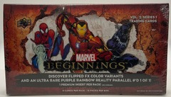 2022 Upper Deck Marvel Beginnings: Volume Two Hobby Box