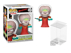 FUNKO POP! Movies: Mars Attacks - Martian Ambassador #1874 w/Pop Protector