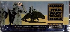 1997 Star Wars Triology Special Edition Topps WideVision Hobby Pack