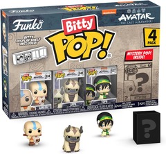 Funko Pop! Bitty Pop: Avatar - 4 pack box - Aang, Appa, Toph & Mystery Chase
