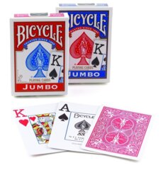 Bicycle Playing Cards Jumbo Face