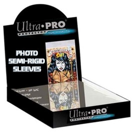 Mylar Photo Size 8x10 Semi-Rigid Comic Sleeves