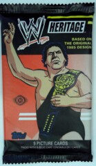 2012 TOPPS WWE WRESTLING HERITAGE TRADING CARDS HOBBY PACK