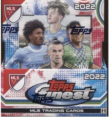 2022 Topps MLS Finest Soccer Hobby Box (12 Packs/5 Cards: 2 Autos)