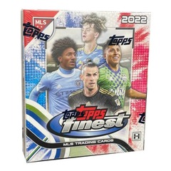 2022 Topps Finest MLS Soccer Trading Cards Hobby Mini Box (6 Packs / 1 Auto)