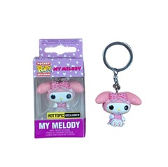 Pocket Pop! Keychain: Hello Kitty - My Melody (Hot Topic Song Exclusive Cosplay)