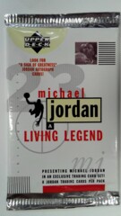 1998 Michael Jordan a Living Legend by Upper Deck - 8 Card Hobby Pack