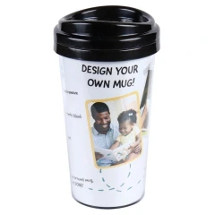 Design Your Own - Travel Mugs, 16 oz. Personalized Photo Cup