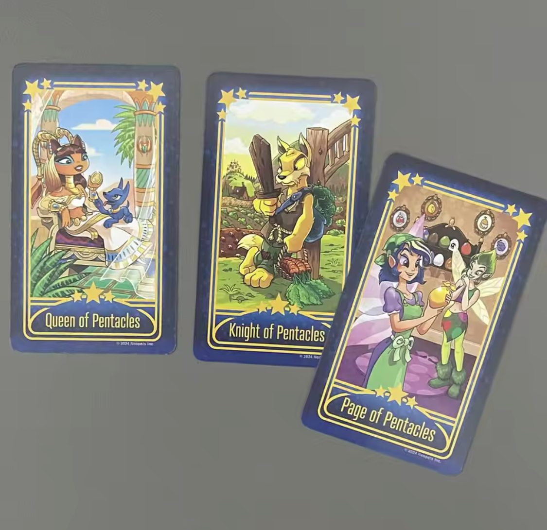 Neopets Tarot Deck Faerie Edition