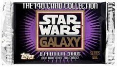 1993 Star Wars Topps Galaxy Series 1 Trading Card Pack [8 Cards]