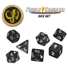 Power Rangers Dice Set: Black Ranger (Power Rangers RPG)