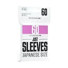 GameGenic Sleeves: Just Sleeves - PINK Jap. Size