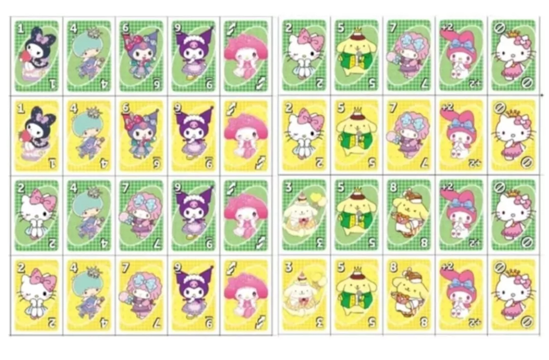 UNO - Sanrio Kuromi Hello Kitty