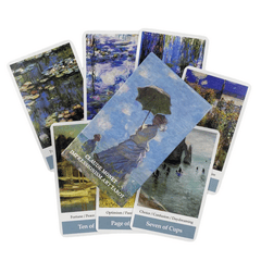 Claude Monet Impressionism Art Tarot - 78 Card Deck