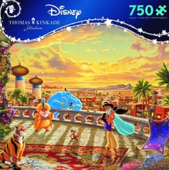 Thomas Kinkade Disney Dreams: Jasmine Dancing in the Desert Sunset - 750pc Jigsaw Puzzle by Ceaco